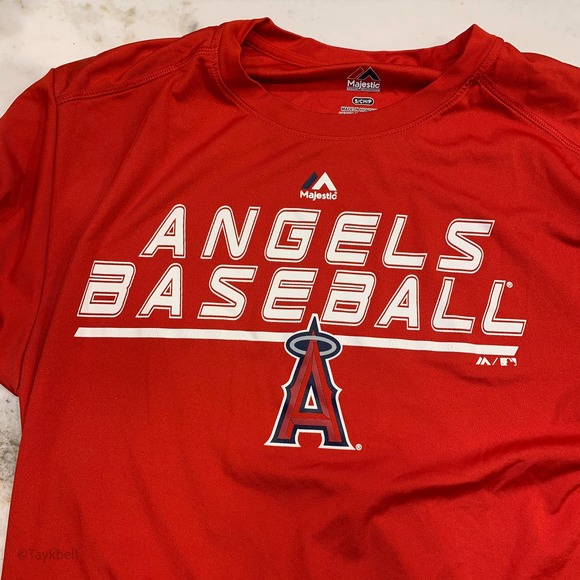 LA Angels Baseball Workout Activewear T Shirt, S - Picture 5 of 8